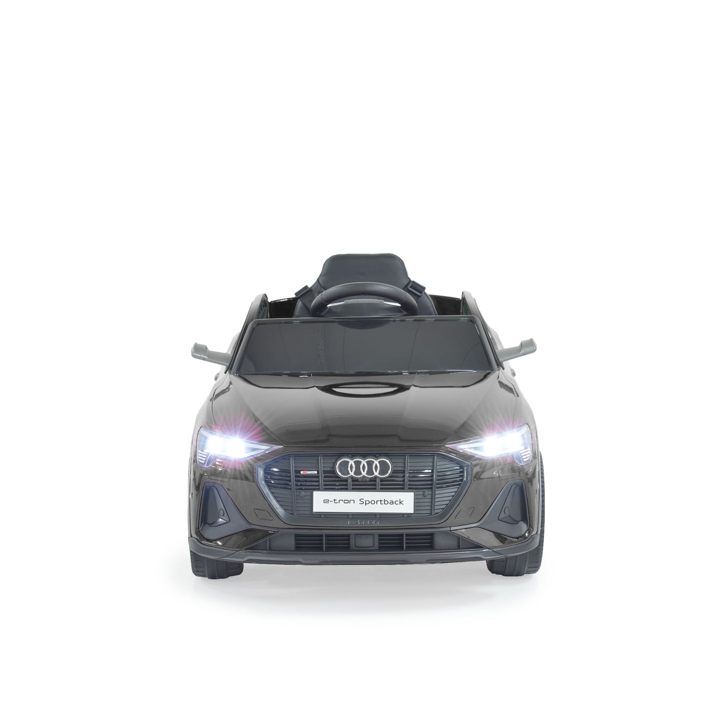 Акумулаторен джип Audi Sportback черен металик