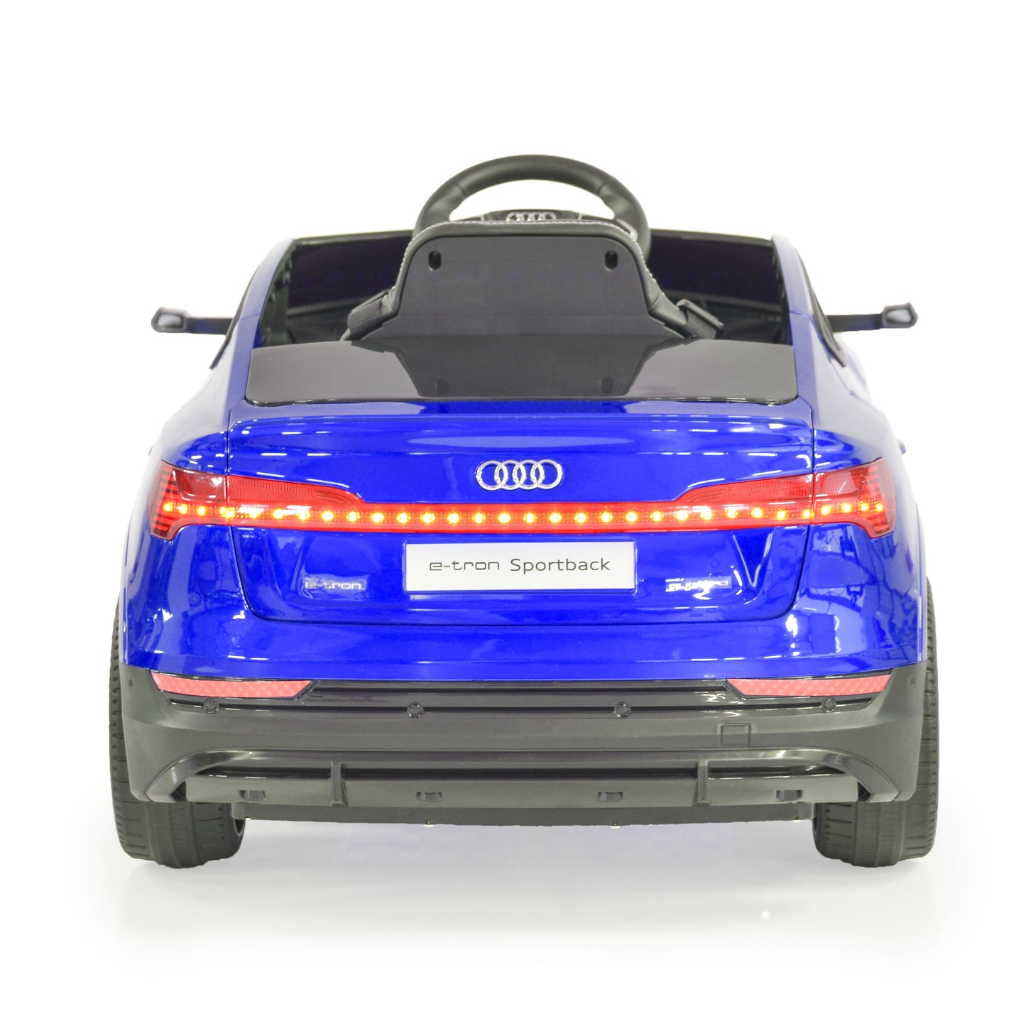 Акумулаторен джип Audi Sportback син металик