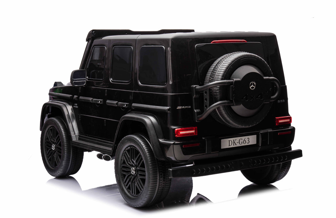 Акумулаторен джип Mercedes G63 4x4 мет.черен