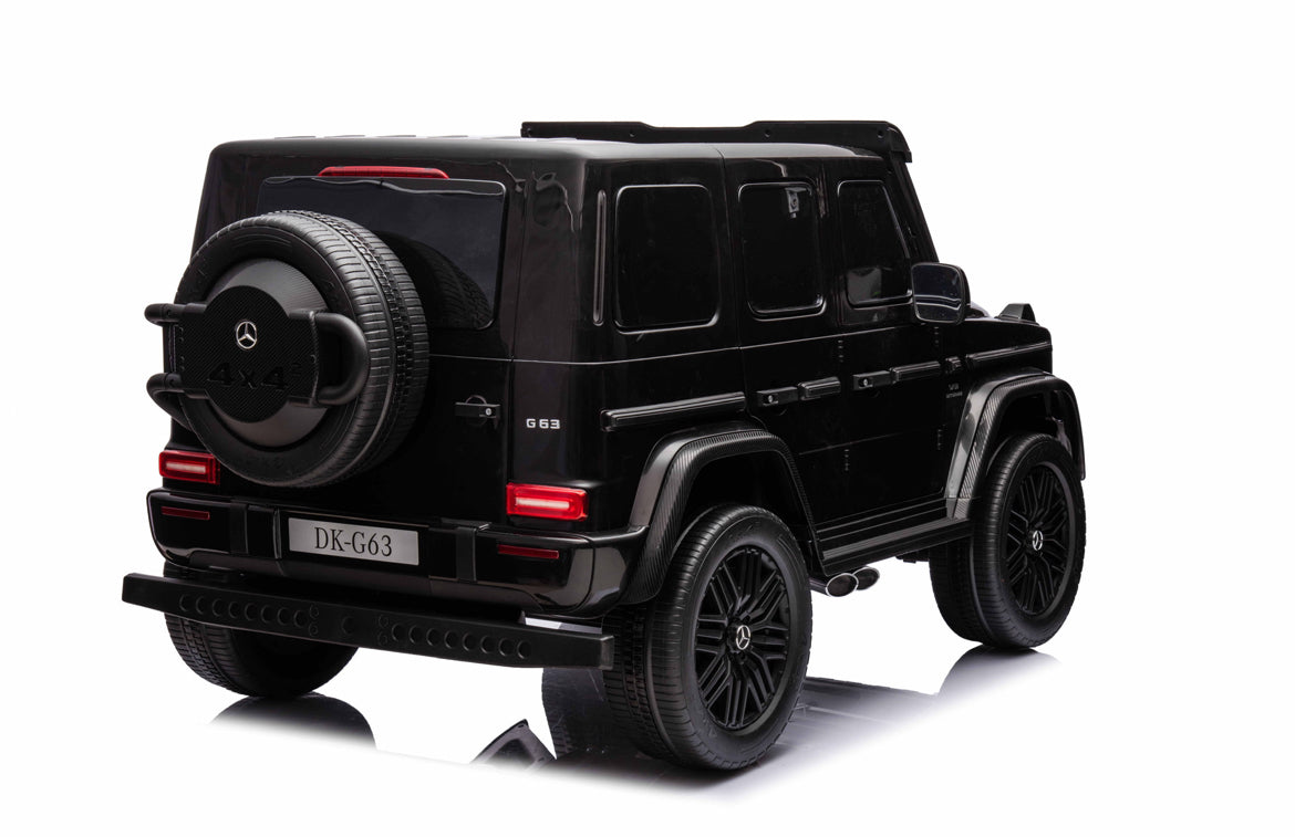 Акумулаторен джип Mercedes G63 4x4 мет.черен