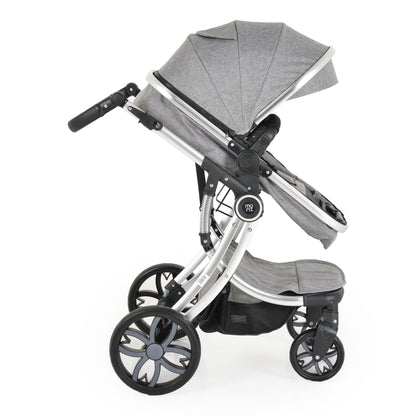 Комбинирана детска количка Polly 2в1 сив