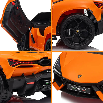Лицензирана Акумулаторна Кола Lamborghini Revuelto 2025