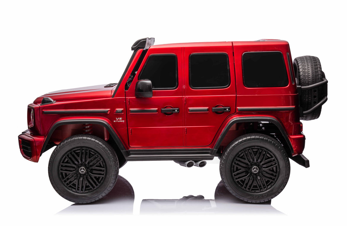 Акумулаторен джип Mercedes G63 4x4 мет.червен