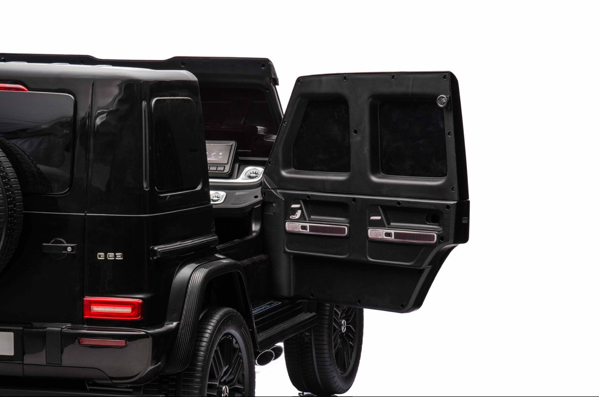 Акумулаторен джип Mercedes G63 4x4 мет.черен