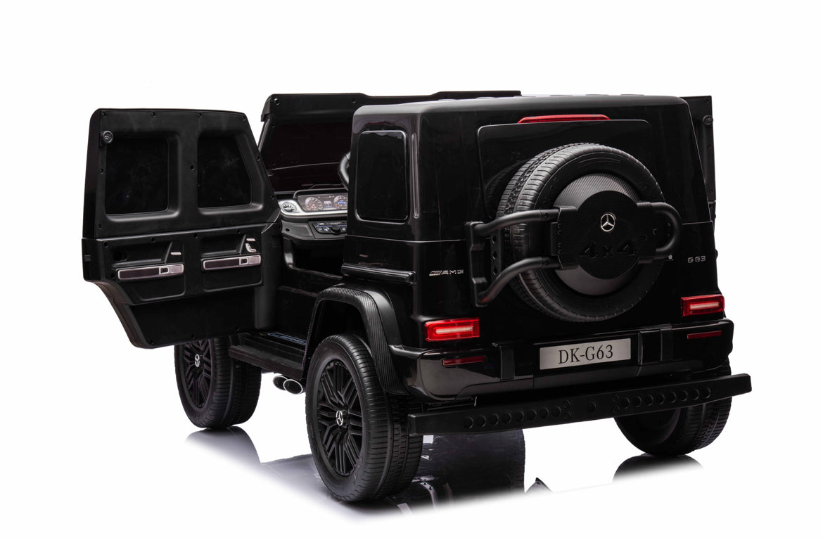 Акумулаторен джип Mercedes G63 4x4 мет.черен