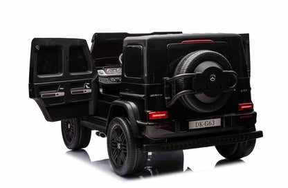 Акумулаторен джип Mercedes G63 4x4 мет.черен