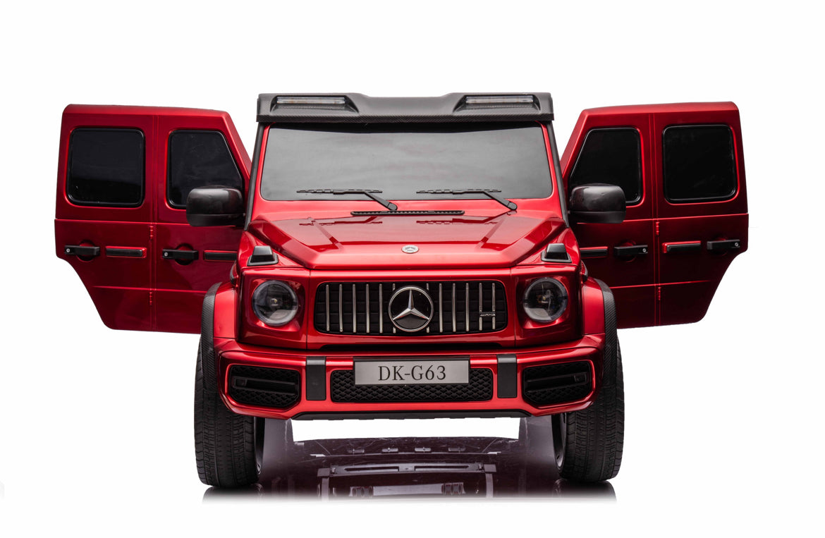 Акумулаторен джип Mercedes G63 4x4 мет.червен
