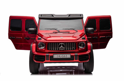 Акумулаторен джип Mercedes G63 4x4 мет.червен