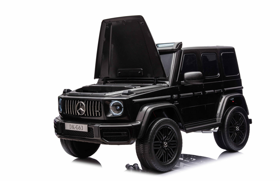 Акумулаторен джип Mercedes G63 4x4 мет.черен