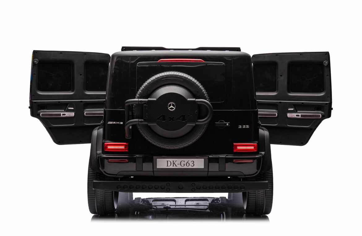 Акумулаторен джип Mercedes G63 4x4 мет.черен