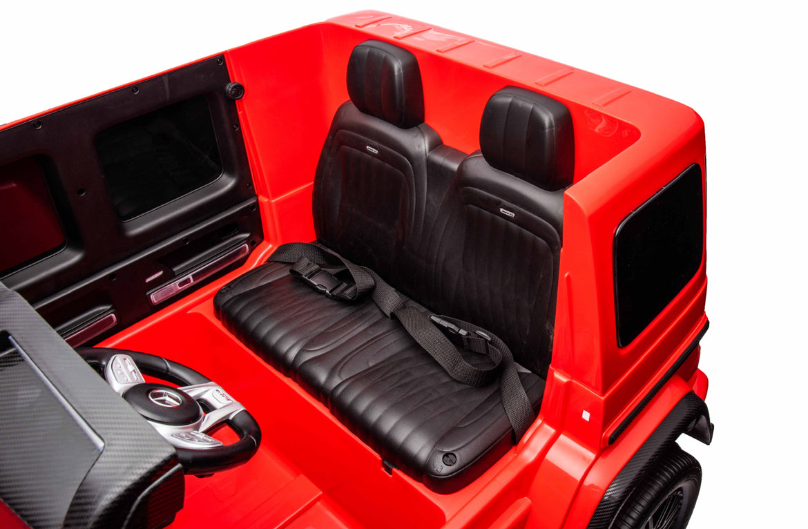Акумулаторен джип Mercedes G63 4x4 мет.червен